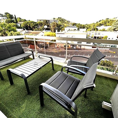 Superbe Studio Climatise Avec Terrasse Proche Mer Кан сюр Мер Екстериор снимка