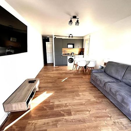 Superbe Studio Climatise Avec Terrasse Proche Mer Кан сюр Мер Екстериор снимка